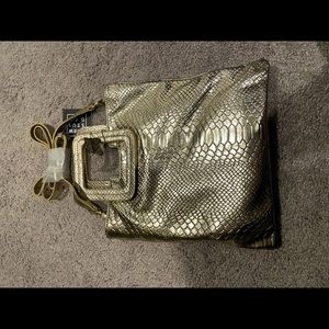 Cute little gold purse, new with tags
